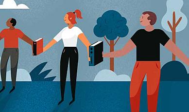 Illustration social responsibility